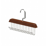 1 PC Multifunktsionaalne t&auml;ispuidust riidepuu konks naiste hoidik rinnahoidja riidepuu Kodu rihmariide vastupidav 8 konksu nagi riidekapp riiete organiseerija UUS pruun