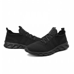 Meeste vabaajaspordijalatsid Kerged tossud valged &otilde;ues hingavad v&otilde;rkmustad jooksujalatsid Sportlikud s&ouml;rkimise tennised 36