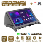 Android Carplay autoraadio Mercedes Benz C Class 3 W204 S204 2006-2011 Multimeediumipleieri peakomplekt Stereo GPS Navigatsioon BT WIFI 2+32GB 2+32GB