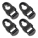 4 tk s&uuml;sta istme parandusklambrid istme rihma turvaklambrid kajaki tarvikud kajaki istme konksud riivid Asendus Turvaline &uuml;hendus kl&otilde;psatav pannal 4pcs