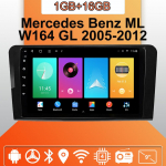 Android Carplay autoraadio Mercedes Benz ML W164 GL 2005-2012 multimeediumipleieri peakomplekti stereo GPS-navigatsioon BT WIFI 2+32GB 1+16GB