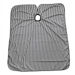 Stripe juuksuri kleit Juuste l&otilde;ikamine / Barbers Cape One Size must