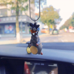 Animeautode sisekujundus Naljakad lendavad putukad Hoia minu naabrit Totoro lendavat nuku tahavaatepeegli rippauto sinine