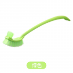 Puhas tualetthari plastikust pika k&auml;epidemega kahepoolne surnud nurk Pehme juuksepuhastus kaarjas p&otilde;randavahe, k&auml;epidemega roheline