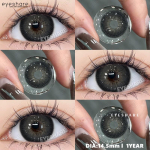 EYESHARE New Color Contact Lenses Black Spectacle Lenses Green Cosmetic Lenses Brown Gray Spectacle Lenses Color Cosmetic Green Lenses 1 Pair