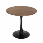 Versa Lia S&ouml;&ouml;gilaud K&ouml;&ouml;ki, Terrassile, Aeda v&otilde;i S&ouml;&ouml;gituppa, 73 x 80 x 80 cm, Puit, PVC ja metall, Pruun ja must