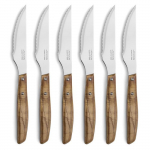 Steakinoad - ARCOS - Forest - Komplekt 6 tk - Roostevaba Teras - Pressitud P&ouml;&ouml;gipuit