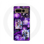 Coque Maniacase pour Google Pixel 7 Pro bts concept violet