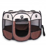 Kaasaskantav kokkupandav lemmikloomatelk Kennel Kaheksanurkse aiaga kutsikate varjupaik Lihtne kasutada &otilde;ues Lihtne kasutada Suured koerapuurid Kassipiirded 73x73x43cm