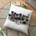 Astro Bot padjakate 2024 j&otilde;ulupadjap&uuml;&uuml;ri kaunistus kodu uusaasta diivanile auto padja kate 45x45cm 4