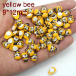 Uus MINI Puidust Mesilane Lepatriinu V&auml;rviline Liimiga Kodu K&uuml;lmkapi Seina Kaunistus Ise Valmistatud Lapse Kingitus Peotarvikud 50/100 tk