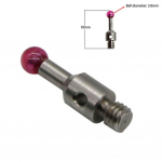CMM sond 10 mm pikkus 3 mm M3 keermega roostevaba teras