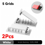 Kaablikorraldaja Juhtmehaldus traadihoidja Paindlik USB-kaabli kerija Korralikud silikoonklambrid hiire klaviatuuri jaoks k&otilde;rvaklappide kaitse