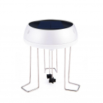 P&auml;ikesevee 3,7 V 400 mAh liitiumpatarei varuveesegistiga linnuvanni aia kaunistamiseks Solar water wave device