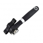 Ohutu l&otilde;ikega konserviavaja sileda servaga ergonoomiline k&auml;eshoitav konserviavaja multifunktsionaalne k&auml;sitsi purgiavaja toidukvaliteediga plastikust konserviavaja t&ouml;&ouml;riist k&ouml;&ouml;k restoran must