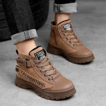 Lapsed Martin Boot L&uuml;hikesed saapad Lastejalatsid Talvine Soe Puuvillane Saabas Poistele Poistele V&auml;ike keskkool &Otilde;ues vabaaja nahast saapad 27