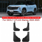 GEELY ATLAS Starray 2024 2025 jaoks Auto stiilimine ABS Auto poritiivad Porikaitse Poritiivad Esi- ja tagaporitiivad Auto lisatarvik must