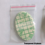 1 komplekt/20 tk Jala lihvimise kannakleepis L&auml;bipaistev n&auml;htamatu k&otilde;rge kontsa kaitsja Jala lihvimise kleepis