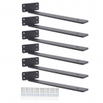 6 TK ujuv riiuliklamber, 12-tolline suure kandev&otilde;imega ujuv seinariiuli kronstein kodu jaoks