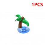 T&auml;ispuhutav topsihoidja kookosp&auml;hklipuust t&auml;ispuhutav joogialust joogitopsihoidja suvine basseini ujuv m&auml;nguasja t&auml;ispuhutav joogihoidja