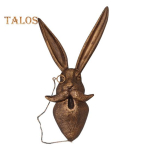 Vintage Loomapea Seinakujundus Kodu Kontor Elutuba Seinakunst Vaik Karu Rebane Hiir Hirv J&auml;nes Kujuke Kuju Skulptuur Seinakujundus Rabbit brown