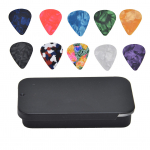 10 tk kitarrivalik Boost Bass Kaasaskantav v&auml;rviline retro-kosmilise t&auml;hetaeva mustriga kitarrivalik bassi jaoks