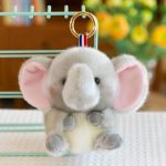 Uus pehme ja armas sf&auml;&auml;riline pl&uuml;&uuml;sist ripats Panda Doll Bunny seljakott, ripats, roosa sea v&otilde;tmehoidja s&uuml;ndmuse kingitus 13cm 0.1kg