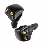 2 tk auto kahe auguga klaasipuhastite otsik sobib enamikele automudelitele Autopuhasti veepihustusjoaga reguleeritavad klaasipuhastid must