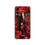 Coque Samsung Galaxy S25 Plus Demon Slayer Kimetsu no Yaiba Itachi Uchiha front rouge Maniacase