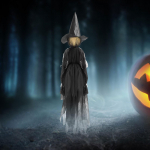 LED-n&otilde;ia aiakaunistuste komplekt pidulikuks &otilde;uevalgustuseks 1 Witch Decor