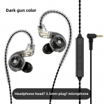 K&otilde;rvasisesed K&otilde;rvak&auml;iguk&otilde;rvaklapid Juhtmega K&otilde;rvaklapid Diafragma HiFi Hi-Fi Heli K&otilde;rvaklapid M&uuml;rasummutavad Muudetavad Bluetooth K&otilde;rvaklapid 3.5mm must