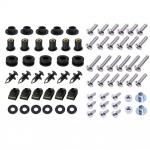 1 komplekt mootorratta kaitsepoltide komplekti kere kruvid mutter roostevabast terasest Honda CBR1000RR 2008-2011 jaoks