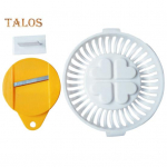 Mikrolaineahjus kartulikr&otilde;psude k&uuml;psetusmasin kr&otilde;bedate kr&otilde;psude jaoks taimetoitlastele Veganitele Mitmek&uuml;lgne kaasaskantav ja praktiline k&ouml;&ouml;gividin valge