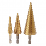 Pagoda puurauguavaja kiire puurimine kolmnurkne k&auml;epide 4?32mm 4?20 mm 4?12 mm astmeline puur