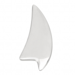 Gua Sha massaaživahend roostevabast terasest ergonoomiline sile kaasaskantav lihaste kraapimislaud seljale jalale