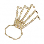 Halloween K&auml;ed K&auml;ev&otilde;ru Skelett K&auml;si Ghost Claw Punk Liialdatud stiil Reguleeritav Elastne Pael &Otilde;udne Kolju S&otilde;rmed K&auml;epael Unisex Holiday Prop h&otilde;be