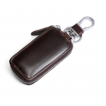 Meeste retrovahast nahast auto v&otilde;tmehoidja &ndash; ehtsast nahast v&ouml;&ouml;koha rippuv kaitsekate kohv