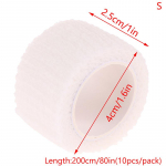 10 rulli isekleepuv side Elastne hingav spordi mittekootud &uuml;mbris Spordikaitse s&otilde;rme varbateip randme pahkluu esmaabiks S