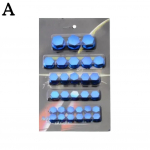 1,4/1,2/1/0,8 cm mootorratta modifikatsiooniga kruvikorgi kaunistus universaalne enamiku Beneli mootorrataste v&auml;rvilise mutrikatte lisaseadme jaoks V3k7