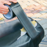 Isekleepuv nahaparandusteip DIY must remonditeip diivanile autoistmetele k&auml;ekottidele jakidele m&ouml;&ouml;bliplaaster Nahaplaaster 4.8CMx9.1CM