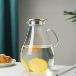 Paksenenud K&uuml;lm Veekeetja K&otilde;rge Temperatuurikindel Klaas K&uuml;lm Veekeetja Kodu Suure Mahutavusega Keeduveepott Elutoa Teekannu Komplekt