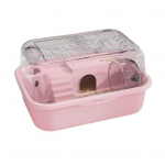 Hamstri puur L&auml;bipaistev hamstrite elupaigad Akr&uuml;&uuml;list v&auml;ikeloomade m&auml;ngumaja rattaga veepudeliga hamstritele Rott Gerbilid merisea roosa