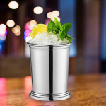 Metal Drinking Cup Cocktail Drinkware Multi-use Practical Easy to Clean & Use Breakfast Tea Silver