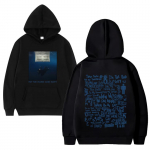 Hit Me Hard and Soft Tour kapuutsiga Billie Pullover Meeste kapuutsiga dressipluusid Sudaderas Meeste dressipluusid Vabaaja t&auml;navariietus S