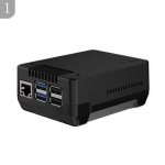 Raspberry Pi 5 Argon NEO korpus koos PCIe-st M.2 NVMe SSD adapteriga