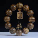 Klassikaline 20 mm k&auml;sitsi valmistatud puidust nikerdatud helmestega k&auml;ev&otilde;ru ripatsiga meestele ja naistele, ehtekink