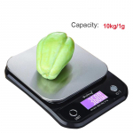 K&ouml;&ouml;gikaal digitaalne LCD-ekraaniga 5kg/10kg Majapidamis kaasaskantav lauakaal Toidu k&uuml;psetamise kaal K&ouml;&ouml;gi kaalumise t&ouml;&ouml;riist