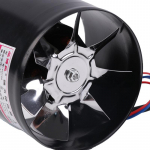 4-tolline ventilaatoriga &otilde;hu ventilaator koduk&ouml;&ouml;gi jaoks metalltoru ventilatsiooni v&auml;ljat&otilde;mbeventilaator Mini v&auml;ljat&otilde;mbeseade vannitoa WC seina ventilaator toru ventilaator