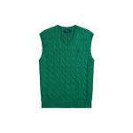 Polo Ralph Lauren S&uuml;gis/Talv 2022 &Uuml;hev&auml;rviline V-kaelusega Vabaaja Kootud Vest Meeste vest Roheline MNPOSWE1CM20049-300 XS