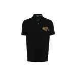 Polo Ralph Lauren S&uuml;gis/Talv 23 Logoga Tikitud L&uuml;hikeste Varrukatega Polo S&auml;rk Meeste pealsed Must 710926121-001 L white